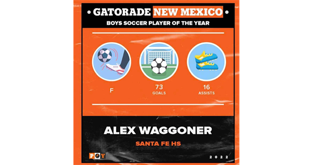 Alex Waggoner named NM Gatorade HS Boys Player of the Year