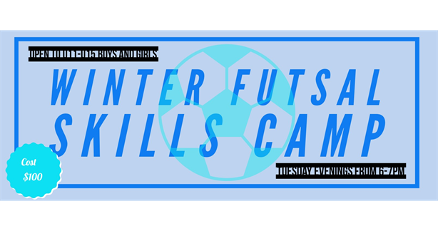 Winter Futsal Skills Camp starting at The Center Nov. 22 for players U11-U15