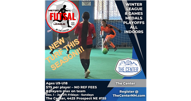 Winter Metro Futsal League set to kick-off Dec. 1, 2024! 